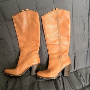 Lucky Brand LK-EBBIE Tall Leather Riding Boots